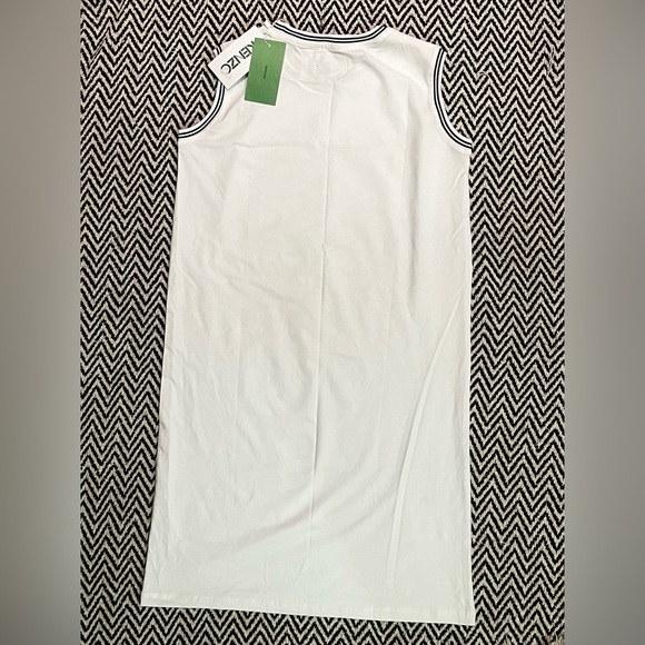 Kenzo tank top dress color: white size:Medium - Picture 3 of 3